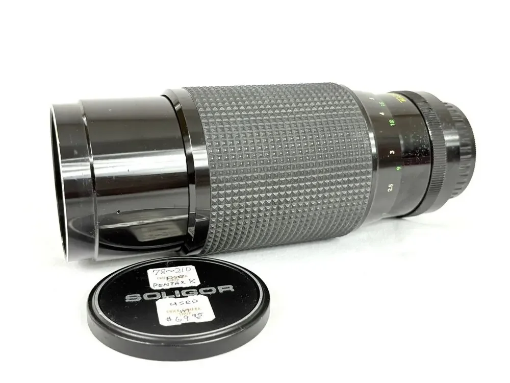 Soligor Macro Focusing Zoom 78-210mm 1:3.5 Zoom Lens Pentax K Mount